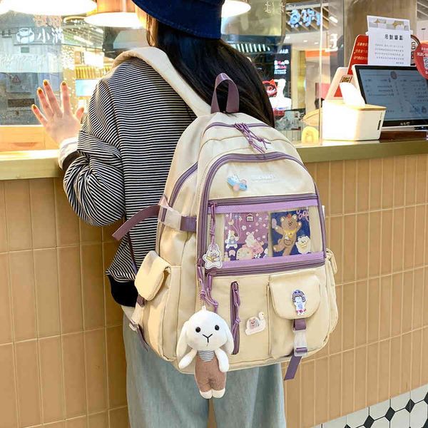 backpack backpacks great capacity, waterproof, feminine, transparent, multi-pockets, travel, student, school for teenage girls csri
backpack backpacks great capacity, waterproof, feminine, transparent, multi-pockets, travel, student, school for teenage girls csri
