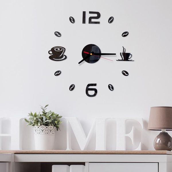 wall clocks coffee and tea 3d clock home decor acrylic mirror stickers modern quartz living room diy sticker watch
wall clocks coffee and tea 3d clock home decor acrylic mirror stickers modern quartz living room diy sticker watch