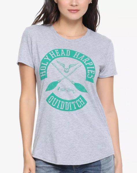 harry potter holyhead harpies quidditch girls women's t-shirt new official, White;black
harry potter holyhead harpies quidditch girls women's t-shirt new official, White;black