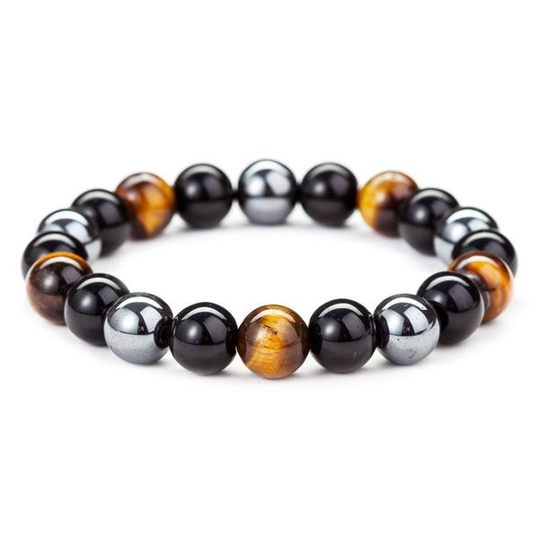 beaded, strands natural obsidian hematite tiger eye beads bracelets men fashion magnetic healing for women jewelry gift pulsera hombre, Black
beaded, strands natural obsidian hematite tiger eye beads bracelets men fashion magnetic healing for women jewelry gift pulsera hombre, Black