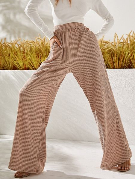 luukse high waist striped wide leg pants p0dj#, Black;white
luukse high waist striped wide leg pants p0dj#, Black;white