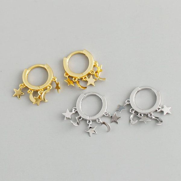 hoop & huggie binmonray 925 sterling silver fashion lovely moon star drop tassel earrings for women korean fairy delicate earring jewelry, Golden;silver
hoop & huggie binmonray 925 sterling silver fashion lovely moon star drop tassel earrings for women korean fairy delicate earring jewelry, Golden;silver