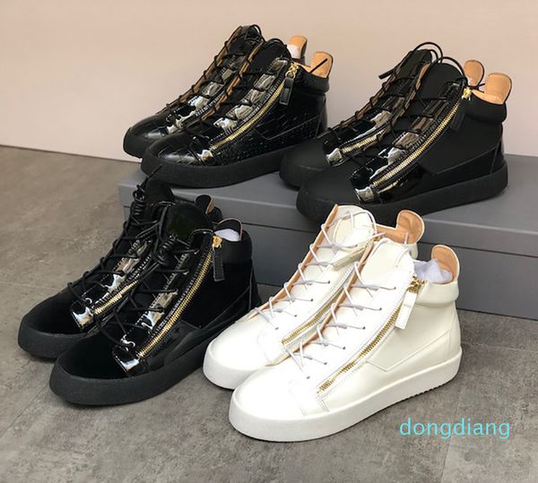 luxury-designer high-shoes frankie kriss zipper sneaker for men and women leather suede flat trainers fashion outdoor causal shoes, Black
luxury-designer high-shoes frankie kriss zipper sneaker for men and women leather suede flat trainers fashion outdoor causal shoes, Black
