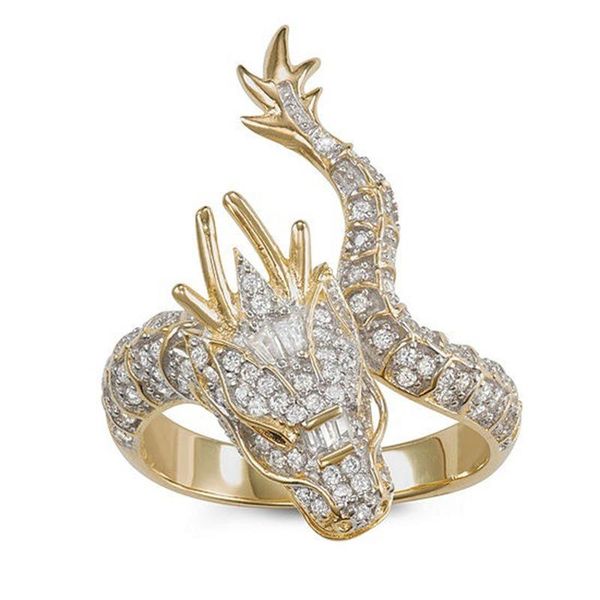 personality dragon open ring for men punk vintage crystal filled hyperbole male rings style jewelry cluster, Golden;silver
personality dragon open ring for men punk vintage crystal filled hyperbole male rings style jewelry cluster, Golden;silver
