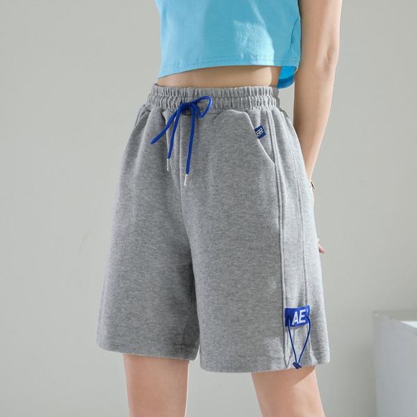 women's shorts 2021 gray summer korean straight sports pants students all-match slimming casual wide-legged five-point, White;black
women's shorts 2021 gray summer korean straight sports pants students all-match slimming casual wide-legged five-point, White;black