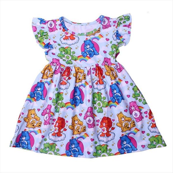 fashion girls flutter summer boutique girl dress milksilk cartoon pattern dresses novelty todders clothing, Red;yellow
fashion girls flutter summer boutique girl dress milksilk cartoon pattern dresses novelty todders clothing, Red;yellow