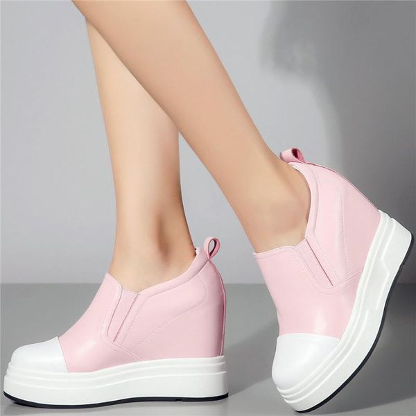 boots casual shoes women genuine leather wedges high heel ankle female round toe fashion sneakers platform low oxfords, Black
boots casual shoes women genuine leather wedges high heel ankle female round toe fashion sneakers platform low oxfords, Black