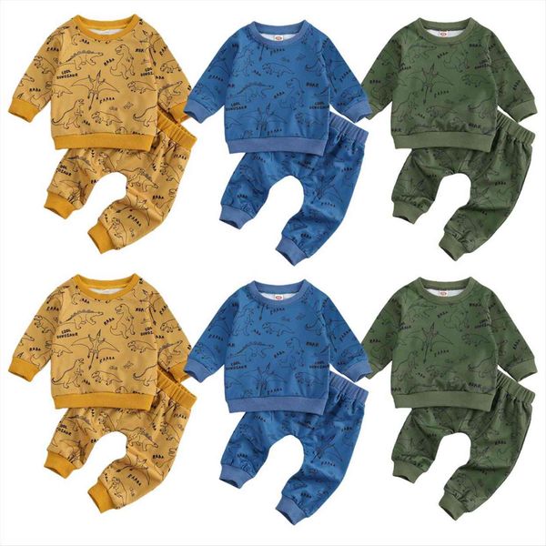 casual 0 24m infant baby boy clothing fall outfits cartoon dinosaur print long sleeve sweatshirt harem pants 2pcs set, White
casual 0 24m infant baby boy clothing fall outfits cartoon dinosaur print long sleeve sweatshirt harem pants 2pcs set, White
