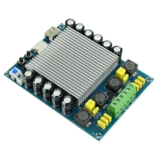 digital power board 200wx2 high-power stereo audio supports u disk tf card docking stations
digital power board 200wx2 high-power stereo audio supports u disk tf card docking stations