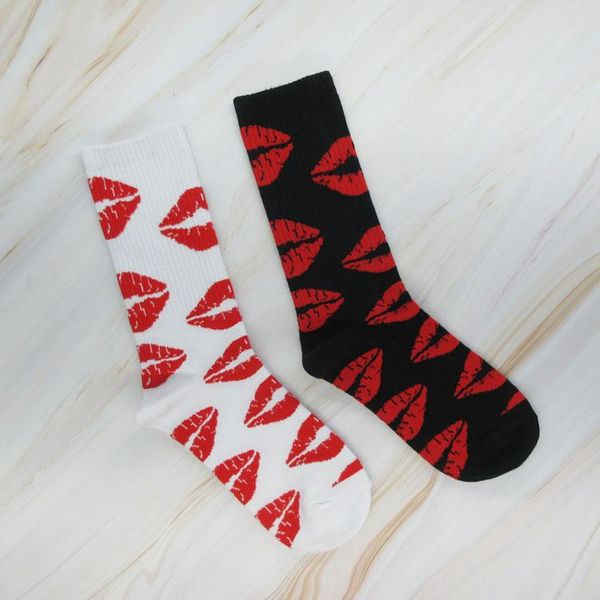 men's socks 2022 tide brand red lip street hip-hop skateboard personality in tube cotton ins chic men and women, Black
men's socks 2022 tide brand red lip street hip-hop skateboard personality in tube cotton ins chic men and women, Black