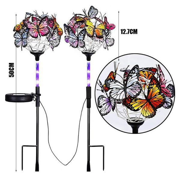 solar lamps led lights simulation-butterfly light christmas decoraction waterproof for durable outdoor garden
solar lamps led lights simulation-butterfly light christmas decoraction waterproof for durable outdoor garden