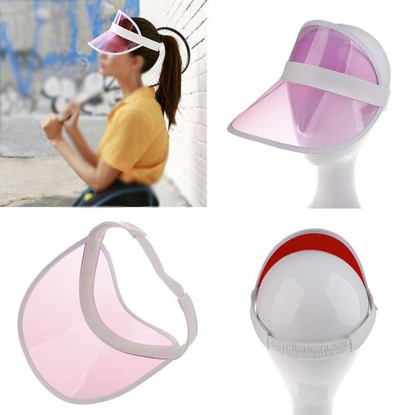 wide brim hats 1pcs summer sunscreen hat color transparent empty plastic pvc visor caps bicycle sunshade sports, Blue;gray
wide brim hats 1pcs summer sunscreen hat color transparent empty plastic pvc visor caps bicycle sunshade sports, Blue;gray