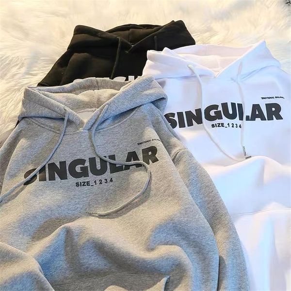 winter thickened plush hooded grey sweater women's autumn and winter 2021 new loose letter korean fashion ins coat, Black
winter thickened plush hooded grey sweater women's autumn and winter 2021 new loose letter korean fashion ins coat, Black