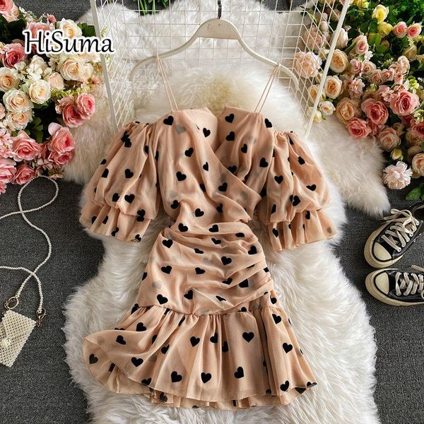 summer sheath dress women slash neck puff sleeve ruffles chiffon fishtail female chic elegant mini dresses casual, Black;gray
summer sheath dress women slash neck puff sleeve ruffles chiffon fishtail female chic elegant mini dresses casual, Black;gray