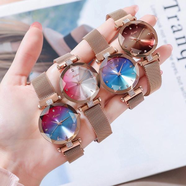 wristwatches women style fashion women's luxury leather band meibin diamond geometric polygon dial magnetic belt ladies watch wristwatc, Slivery;brown
wristwatches women style fashion women's luxury leather band meibin diamond geometric polygon dial magnetic belt ladies watch wristwatc, Slivery;brown