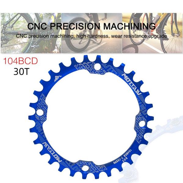 bike heels & chainwheels 104bcd chainring round mtb chain ring sprocket chainwheel aluminum alloy positive negative tooth 30t single di
bike heels & chainwheels 104bcd chainring round mtb chain ring sprocket chainwheel aluminum alloy positive negative tooth 30t single di