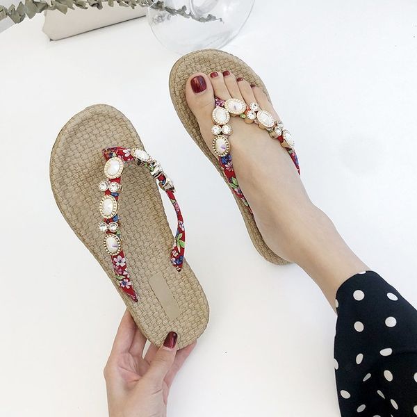 sandals women shoes summer flip flops beach thongs slippers imitation hemp rope travel flip-flops flat bottom 0hou, Black
sandals women shoes summer flip flops beach thongs slippers imitation hemp rope travel flip-flops flat bottom 0hou, Black