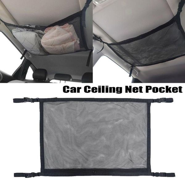 storage bags car ceiling net pocket roof bag interior cargo breathable mesh auto stowing tidying organizer #t3g
storage bags car ceiling net pocket roof bag interior cargo breathable mesh auto stowing tidying organizer #t3g