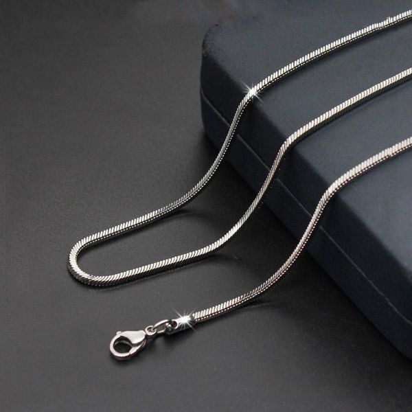 fashion simple titanium steel style square snake chain stainless jewelry chains, Silver
fashion simple titanium steel style square snake chain stainless jewelry chains, Silver