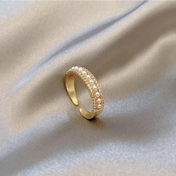 wedding rings timeonly luxury shinning rhinestones simulation pearl open ring for womem ladies delicate charms anniversary gift jewelry, Slivery;golden
wedding rings timeonly luxury shinning rhinestones simulation pearl open ring for womem ladies delicate charms anniversary gift jewelry, Slivery;golden