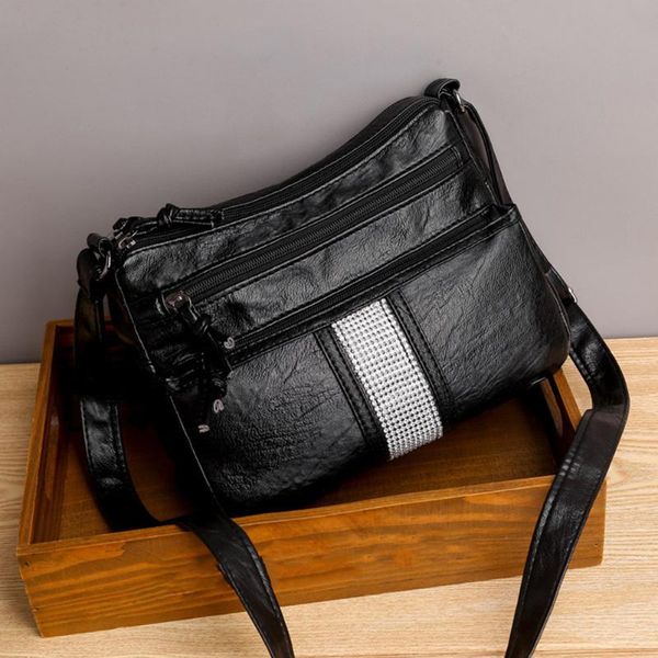 evening bags vintage women soft pu leather handbags middle aged ladies solid color shoulder bag casual multi layers messenger
evening bags vintage women soft pu leather handbags middle aged ladies solid color shoulder bag casual multi layers messenger