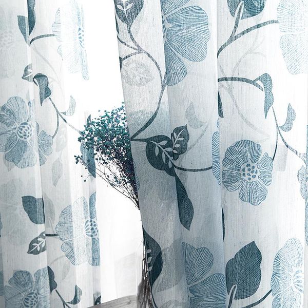 printed floral tulle curtain for living room bedroom modern style sheers window drapes home decoration space diverders &
printed floral tulle curtain for living room bedroom modern style sheers window drapes home decoration space diverders &