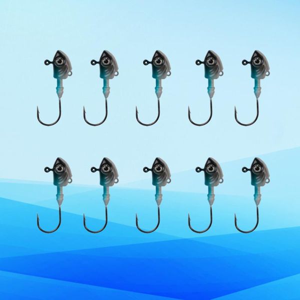 fishing simulation fish hook head compound lead with bait pointed mouth (blue 10g) hooks
fishing simulation fish hook head compound lead with bait pointed mouth (blue 10g) hooks