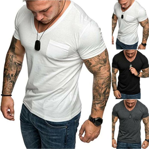 men's t-shirts vicabo tee-shirt slim fit muscle shirt holiday short sleeve basic solid color casual summer men clothing, White;black
men's t-shirts vicabo tee-shirt slim fit muscle shirt holiday short sleeve basic solid color casual summer men clothing, White;black