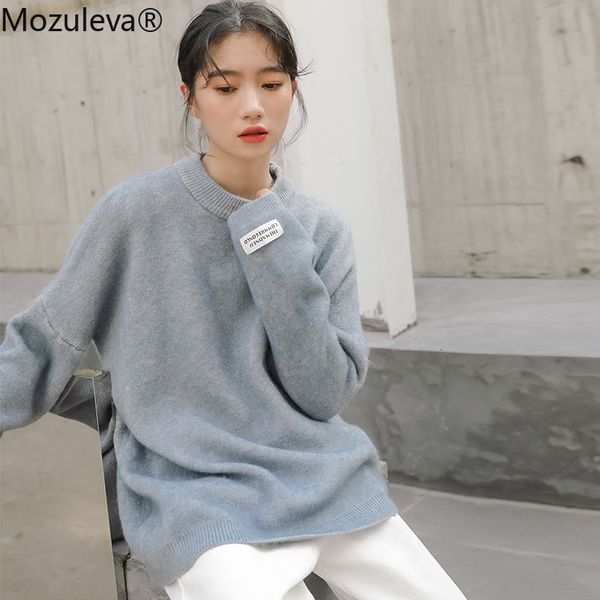 sweater wet autumn feminine winter labels loose girly pullovers elegant neck sleeve long sweaters five colors, White;black
sweater wet autumn feminine winter labels loose girly pullovers elegant neck sleeve long sweaters five colors, White;black