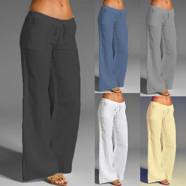 women's pants & capris women solid color wide leg drawstring elastic waist loose slacks bottoms jeans high, Black;white
women's pants & capris women solid color wide leg drawstring elastic waist loose slacks bottoms jeans high, Black;white