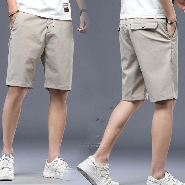 men's pants micro-elastic slim youth beach sports korean five-point 7 points summer casual shorts, Black
men's pants micro-elastic slim youth beach sports korean five-point 7 points summer casual shorts, Black