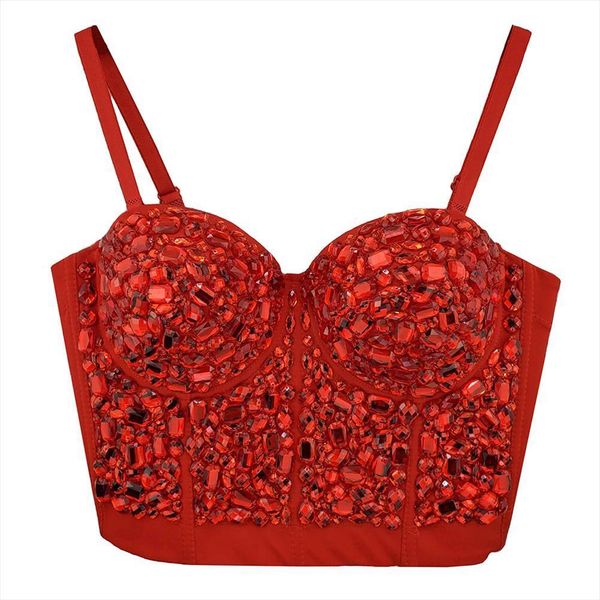 corset with rhinestones red womens cami bustier crop sleeveless rave outfit festival clothing, White
corset with rhinestones red womens cami bustier crop sleeveless rave outfit festival clothing, White