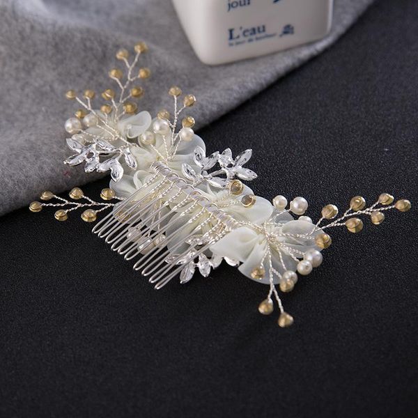 hair clips & barrettes white flower comb hairpins accessories women bride headdress bridal wedding jewelry engagement party gifts, Golden;silver
hair clips & barrettes white flower comb hairpins accessories women bride headdress bridal wedding jewelry engagement party gifts, Golden;silver
