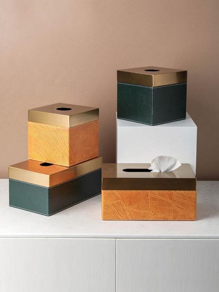 nordic style leather tissue box household living room rectangular dining table paper napkins holder boxes &
nordic style leather tissue box household living room rectangular dining table paper napkins holder boxes &
