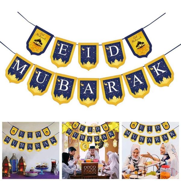 eid mubarak banner ramadan hanging bunting year decor party supplies flag decorated islamic m8b7 decoration 
eid mubarak banner ramadan hanging bunting year decor party supplies flag decorated islamic m8b7 decoration