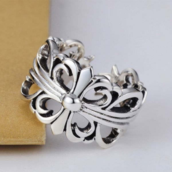 luxury party favor chrome/hearts rings s925 sterling silver men's ring crow heart men's cross flower open mouth tail women's
luxury party favor chrome/hearts rings s925 sterling silver men's ring crow heart men's cross flower open mouth tail women's
