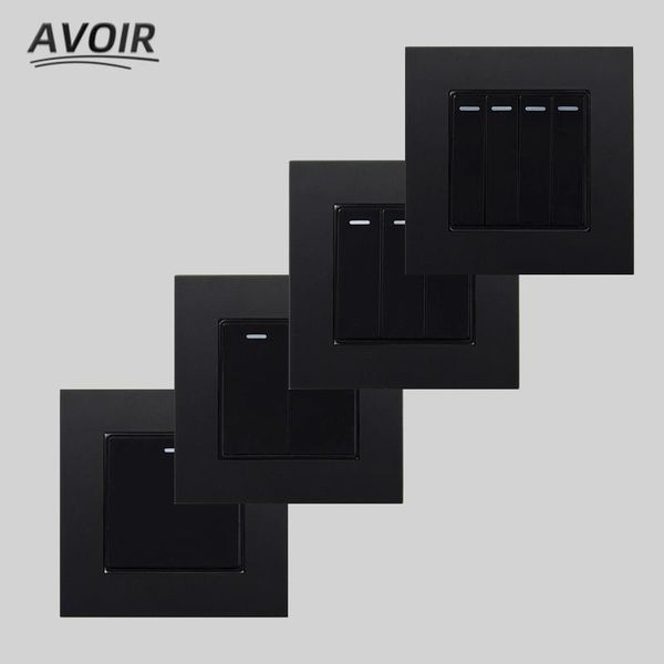 smart home control avoir wall light switch black plastic panel 1 2 3 4 gang way push button switches rocker improvement 86mm x
smart home control avoir wall light switch black plastic panel 1 2 3 4 gang way push button switches rocker improvement 86mm x