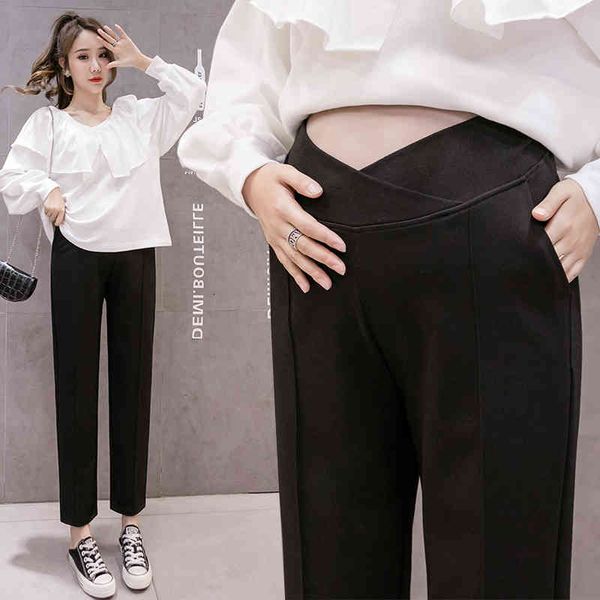 maternity bottoms 905# spring summer thin black maternity work trousers low waist belly striaght loose pants clothes for pregnant women preg, White
maternity bottoms 905# spring summer thin black maternity work trousers low waist belly striaght loose pants clothes for pregnant women preg, White