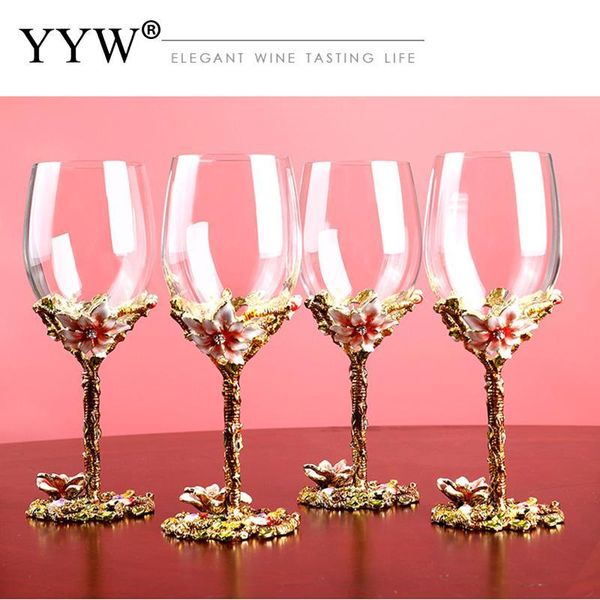crystal wine glass set decanter household luxury goblet creative 350ml vintage flower shape personality european glasses
crystal wine glass set decanter household luxury goblet creative 350ml vintage flower shape personality european glasses