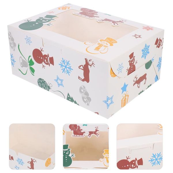 gift wrap 10pcs pastry packing boxes dessert cake storage xmas paper box 
gift wrap 10pcs pastry packing boxes dessert cake storage xmas paper box