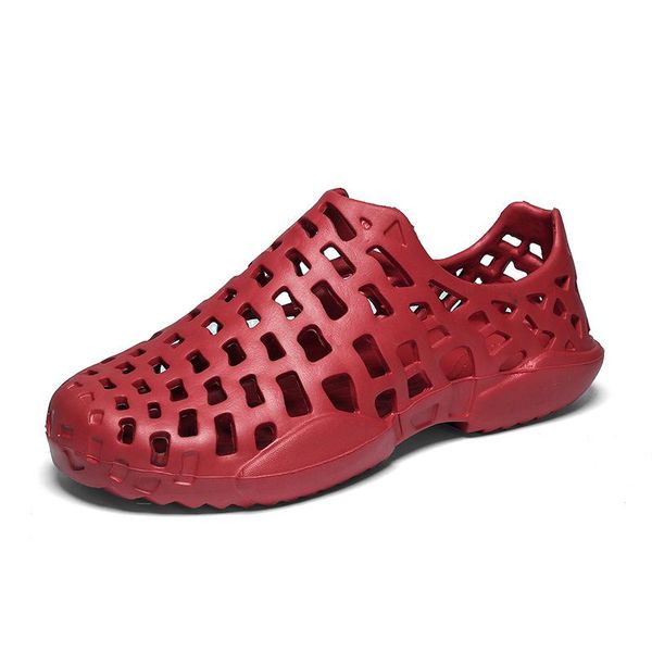sandals summer shoes for men 2021 fashion lovers hole non-slip slippers comfortable breathable beach mens, Black 
sandals summer shoes for men 2021 fashion lovers hole non-slip slippers comfortable breathable beach mens, Black