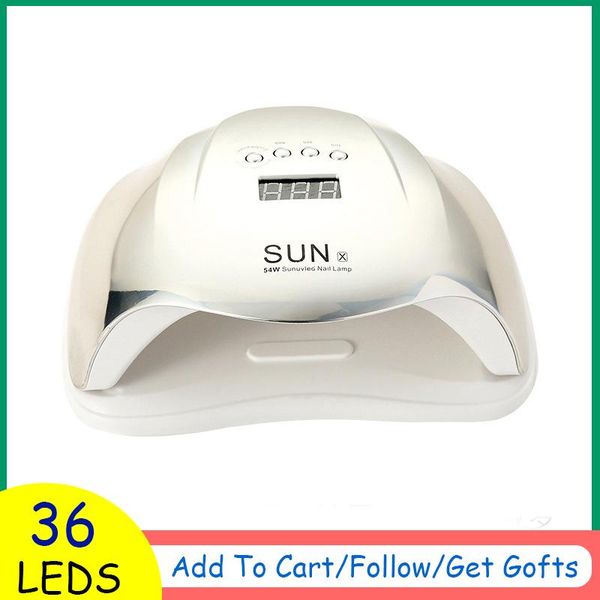 54w uv lamp for nail dryer with 36 led lamps drying all gel polish curing professional salon tools dryers
54w uv lamp for nail dryer with 36 led lamps drying all gel polish curing professional salon tools dryers