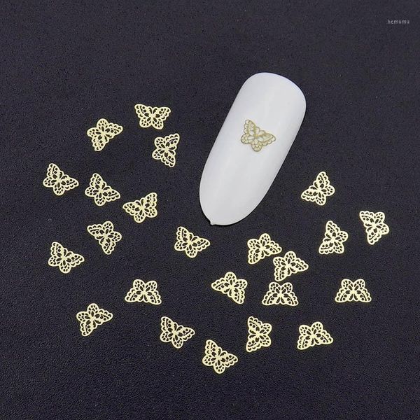 100pcs butterfly heart nail decals gold metal stud ultra-thin art rivet charms manicure 3d decorations1, Silver;gold
100pcs butterfly heart nail decals gold metal stud ultra-thin art rivet charms manicure 3d decorations1, Silver;gold