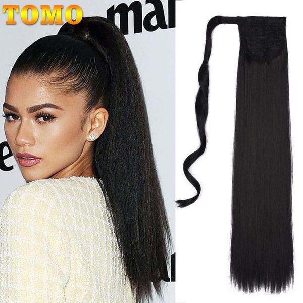 synthetic wigs tomo 22" long silkly straight ponytail clip-in pony tail natural hair heat resistant pieces, Black
synthetic wigs tomo 22" long silkly straight ponytail clip-in pony tail natural hair heat resistant pieces, Black