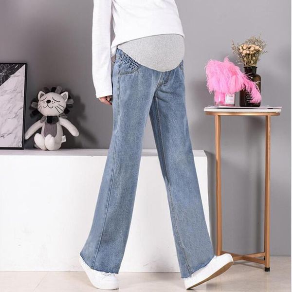 maternity bottoms denim haren pants jeans for pregnant women clothes loose casual trousers boyfriend pregnancy clothing, White
maternity bottoms denim haren pants jeans for pregnant women clothes loose casual trousers boyfriend pregnancy clothing, White