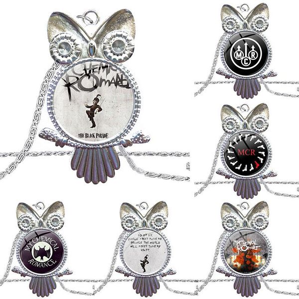pendant necklaces fashion glass cabochon necklace plated statement jewelry for women wedding my romance rock band, Silver
pendant necklaces fashion glass cabochon necklace plated statement jewelry for women wedding my romance rock band, Silver