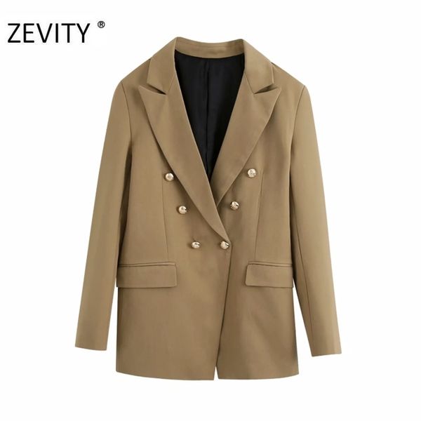 women buttons decoration solid blazer notched collar long sleeve office ladies causal stylish outwear coat ct573 210420, Black
women buttons decoration solid blazer notched collar long sleeve office ladies causal stylish outwear coat ct573 210420, Black