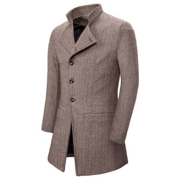 men's trench coats spring autumn business casual long men england style windbreaker jackets male outwear overcoats, Tan;black
men's trench coats spring autumn business casual long men england style windbreaker jackets male outwear overcoats, Tan;black