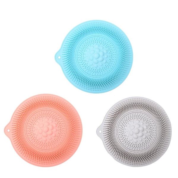 silicone shower foot scrubber round bath massage pad - bathroom non-slip mat washable mats
silicone shower foot scrubber round bath massage pad - bathroom non-slip mat washable mats