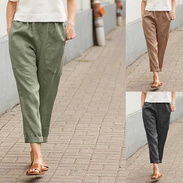 2021 women's wear big pocket comfortable cotton linen casual pants straight, Black;white
2021 women's wear big pocket comfortable cotton linen casual pants straight, Black;white